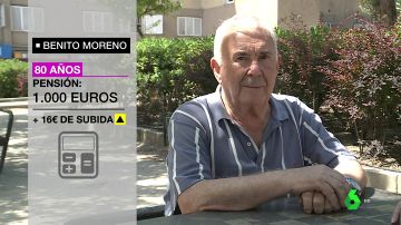 Benito Moreno, pensionista