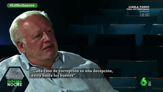 Juan Echanove en laSexta Noche Juan Echanove en laSexta Noche