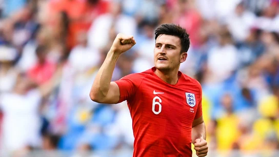 Maguire celebra un gol con Inglaterra Maguire celebra un gol con Inglaterra