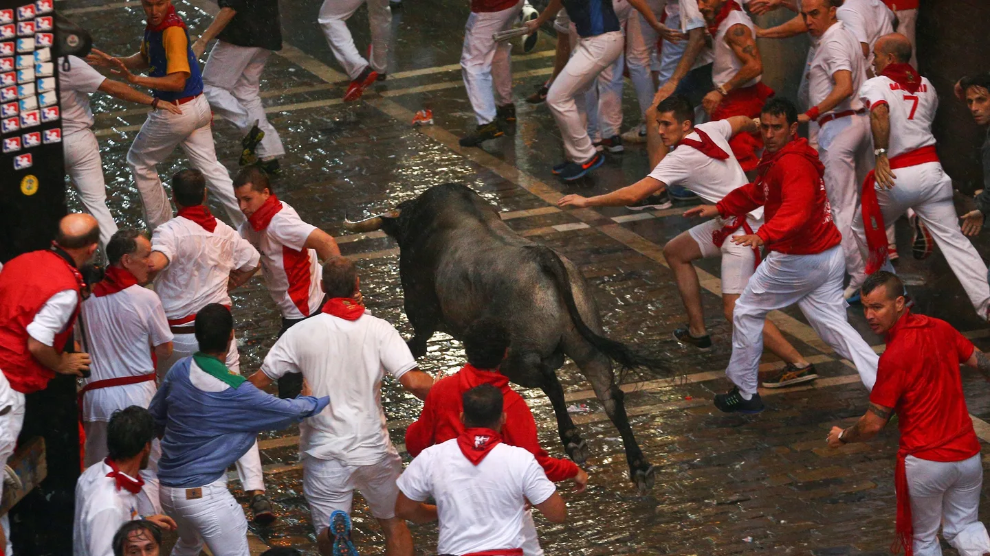 Segundo encierro de San Fermín 2018 Segundo encierro de San Fermín 2018