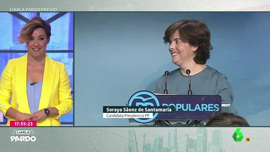 Cristina Pardo y Soraya Sáenz de Santamaría Cristina Pardo y Soraya Sáenz de Santamaría