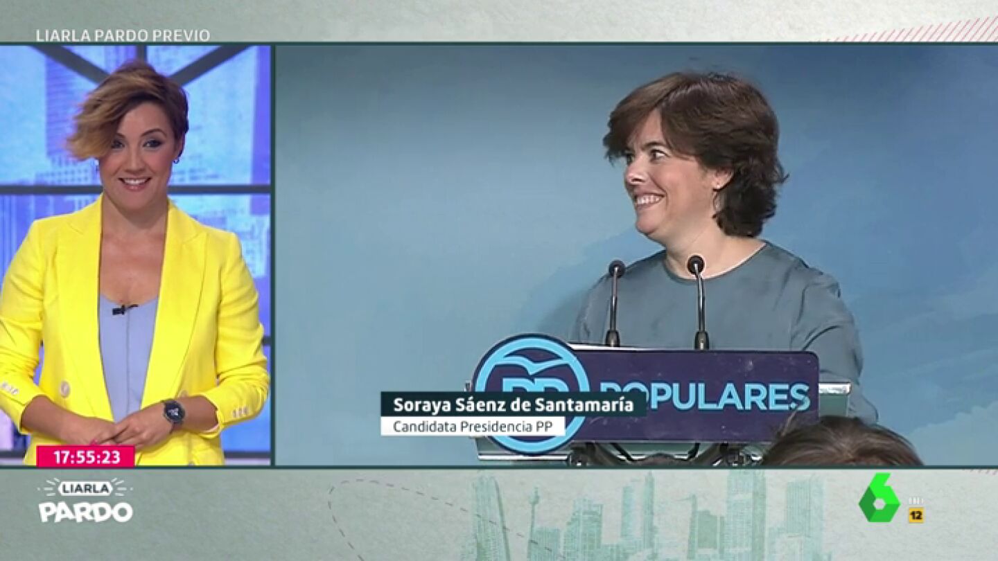 Cristina Pardo y Soraya S&aacute;enz de Santamar&iacute;a