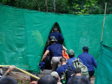 Operaciones de rescate en la cueva de Tailandia Operaciones de rescate en la cueva de Tailandia