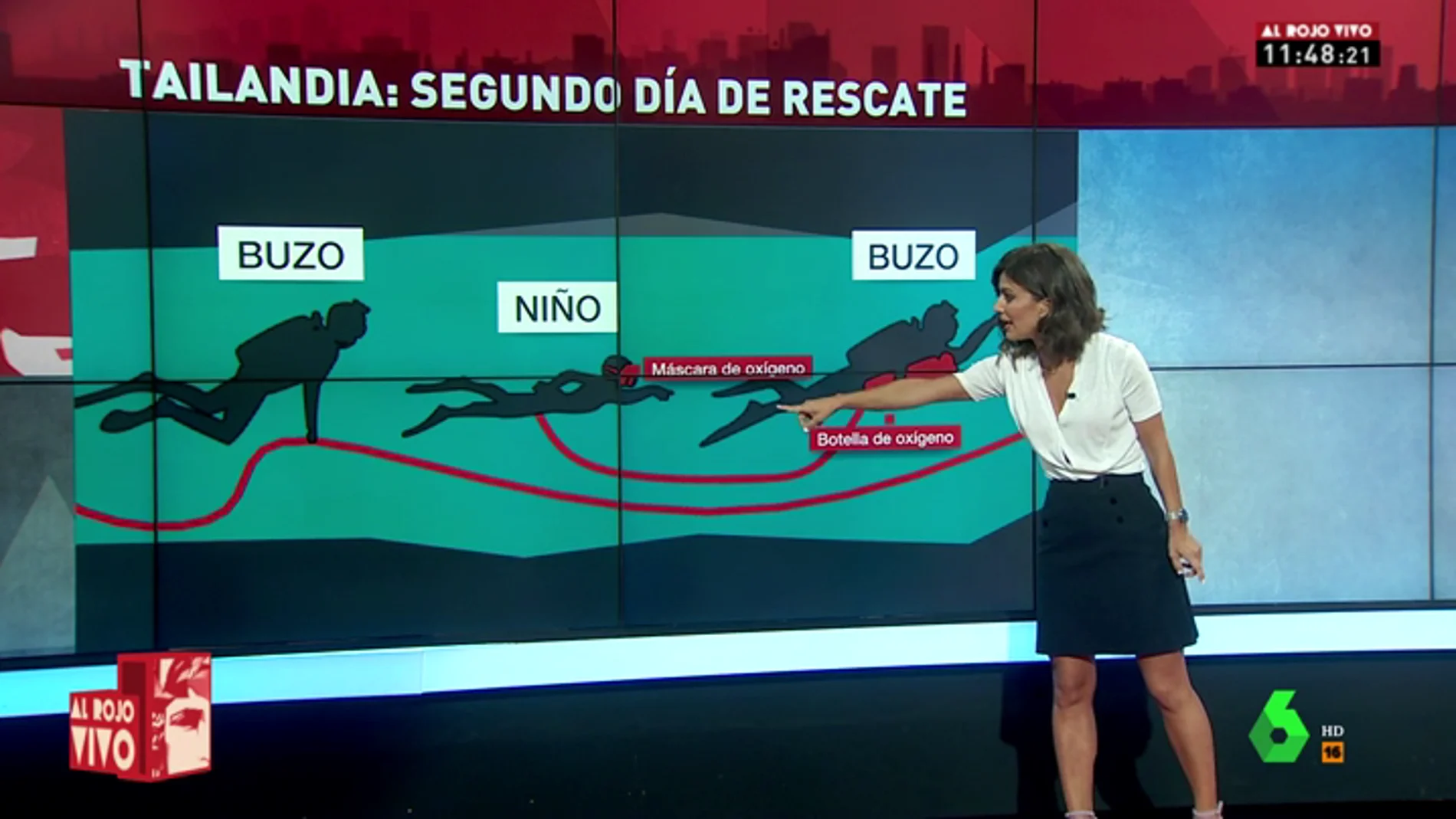 Lorena Baeza explica cómo será el rescate de los niños atrapados