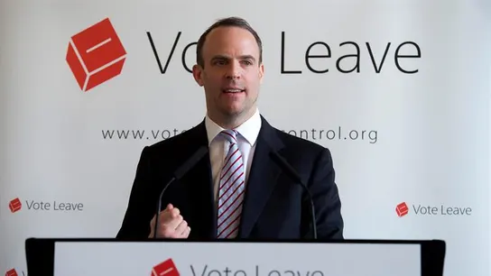 El nuevo ministro británico para el Brexit, Dominic Raab El nuevo ministro británico para el Brexit, Dominic Raab