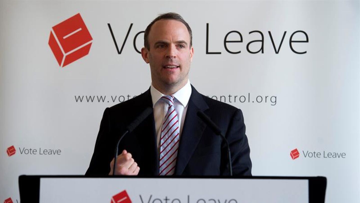 El nuevo ministro brit&aacute;nico para el Brexit, Dominic Raab