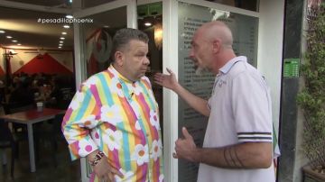 Alberto Chicote le increpa a un dueño enfadado en el restaurante 'Phoenix': "Eso no es ser como tú dices, yo fuera soy un crack"