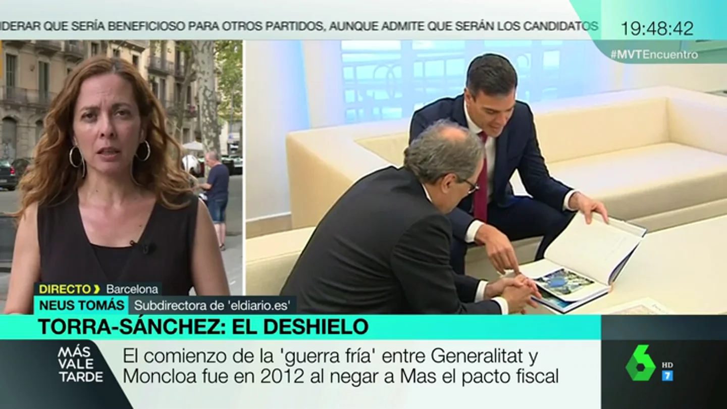 Neus Tomás en Más Vale Tarde. Neus Tomás en Más Vale Tarde.