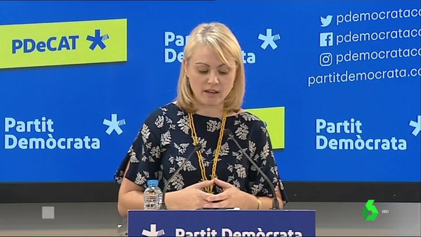 La Diputada PdeCat, Mar&iacute;a Senserrich
