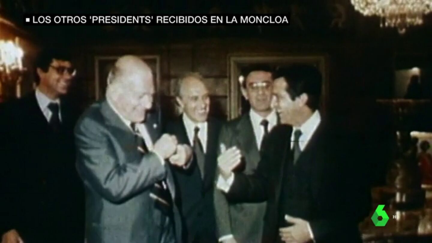 De Tarradellas a Mas: todos los presidentes catalanes que pasaron por Moncloa y se fueron con las manos vac&iacute;as (excepto Pujol)