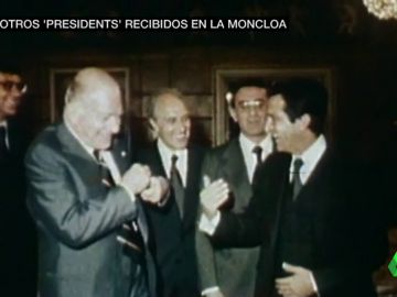 De Tarradellas a Mas: todos los presidentes catalanes que pasaron por Moncloa y se fueron con las manos vacías (excepto Pujol) De Tarradellas a Mas: todos los presidentes catalanes que pasaron por Moncloa y se fueron con las manos vacías (excepto Pujol)