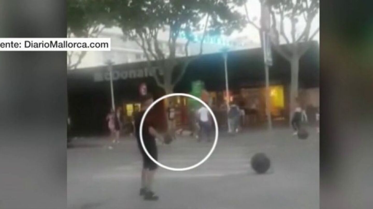 Pelea en Magaluf, Mallorca