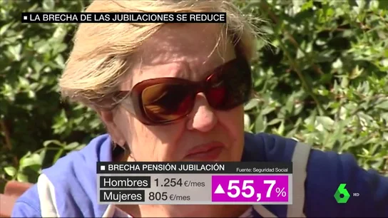 Imagen de una pensionista Imagen de una pensionista
