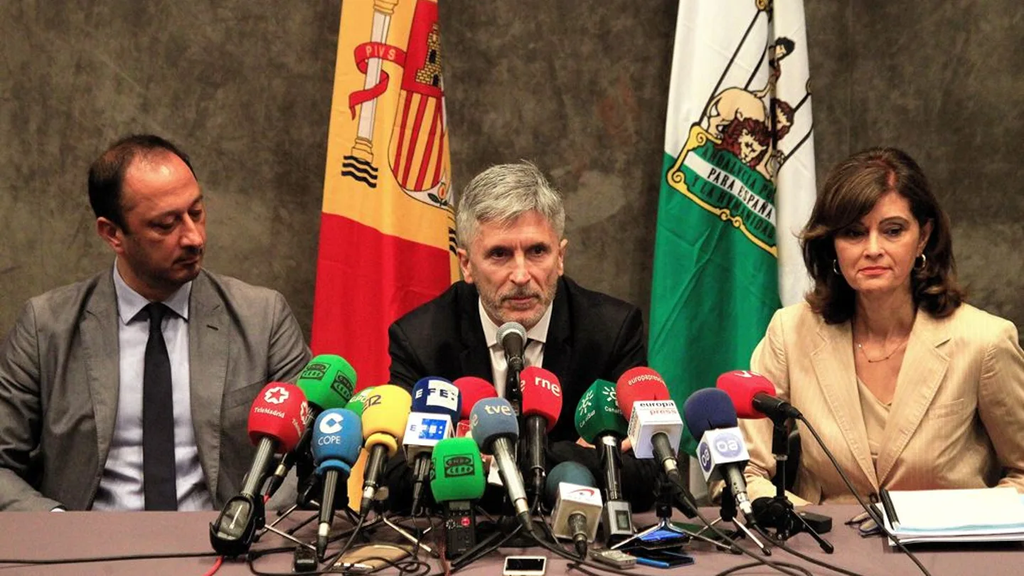 Grande-Marlaska visita La Línea de la Concepción Grande-Marlaska visita La Línea de la Concepción