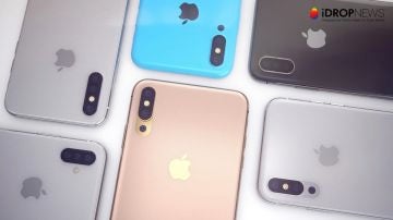 iPhone con tres cámaras (concepto)