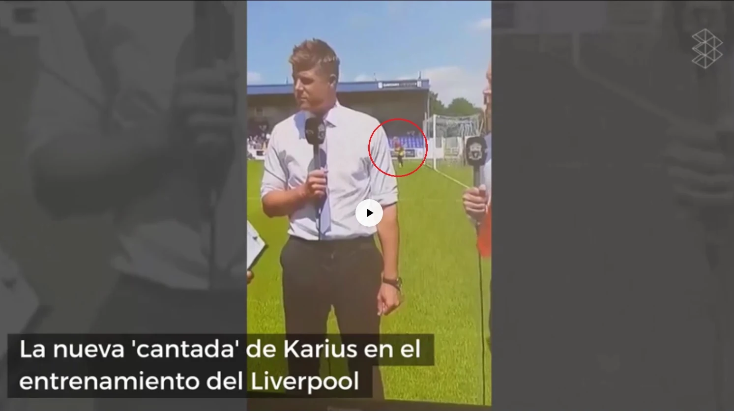 La nueva 'cantada' de Karius