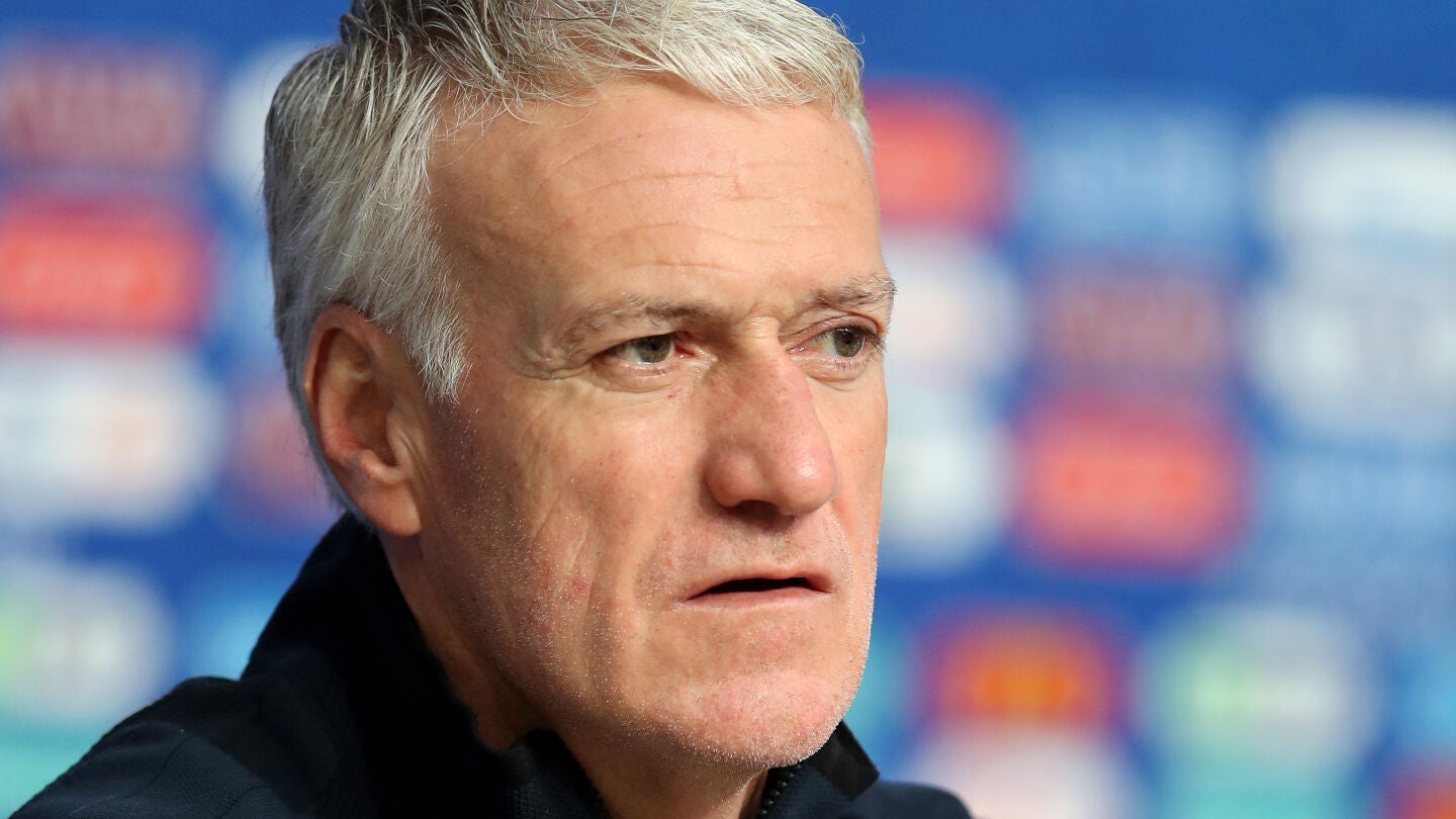 Deschamps en rueda de prensa