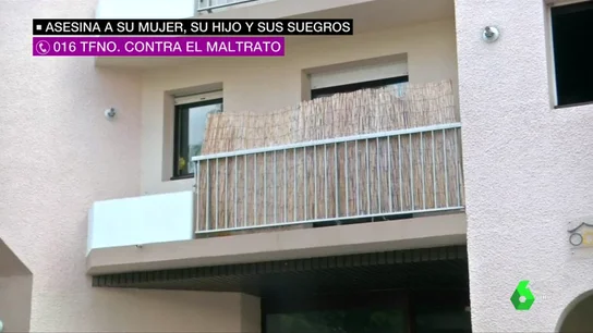 La casa en la que residían Manuela, su pareja y su hijo. La casa en la que residían Manuela, su pareja y su hijo.