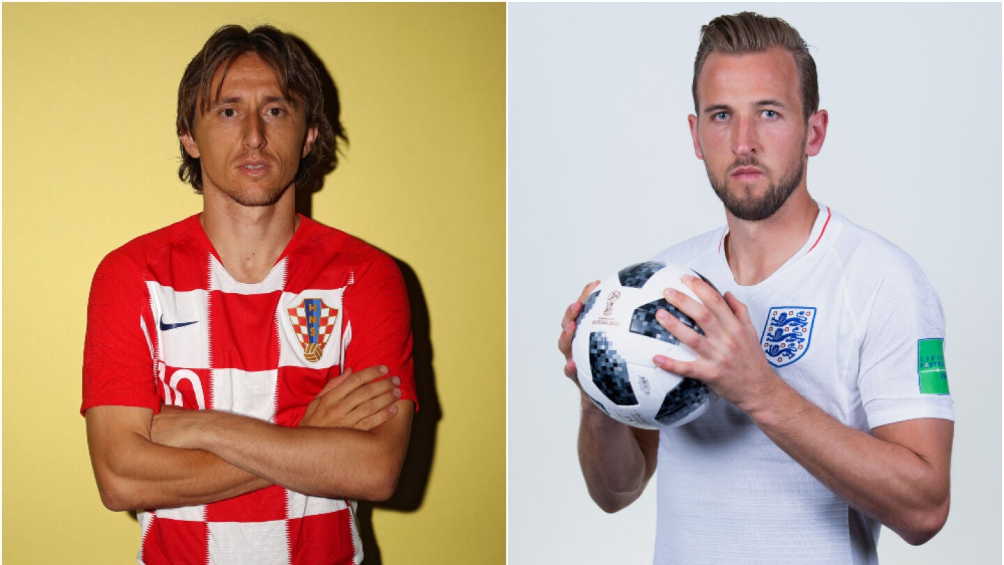 Croacia vs Inglaterra en el Mundial de Rusia