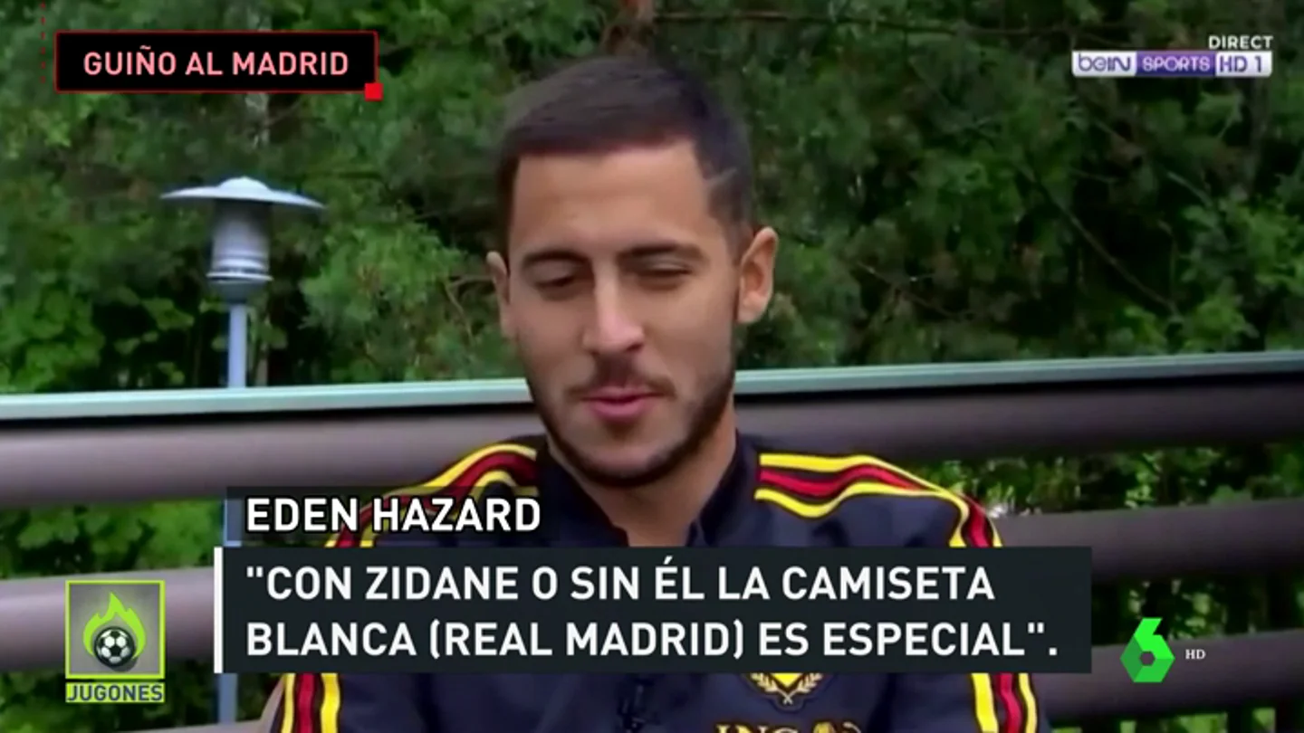 Hazard: "Con o sin Zidane, la camiseta del Real Madrid es especial" Hazard: "Con o sin Zidane, la camiseta del Real Madrid es especial"