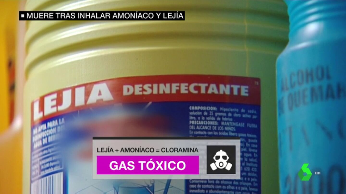 Lej&iacute;a desinfectante.