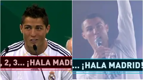 El mensaje de Cristiano el día de su presentación y en la fiesta de la Decimotercera El mensaje de Cristiano el día de su presentación y en la fiesta de la Decimotercera