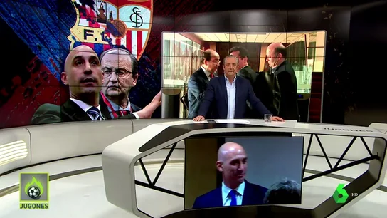 Luis Rubiales y Pepe Castro 'enzarzados' en la radio Luis Rubiales y Pepe Castro 'enzarzados' en la radio