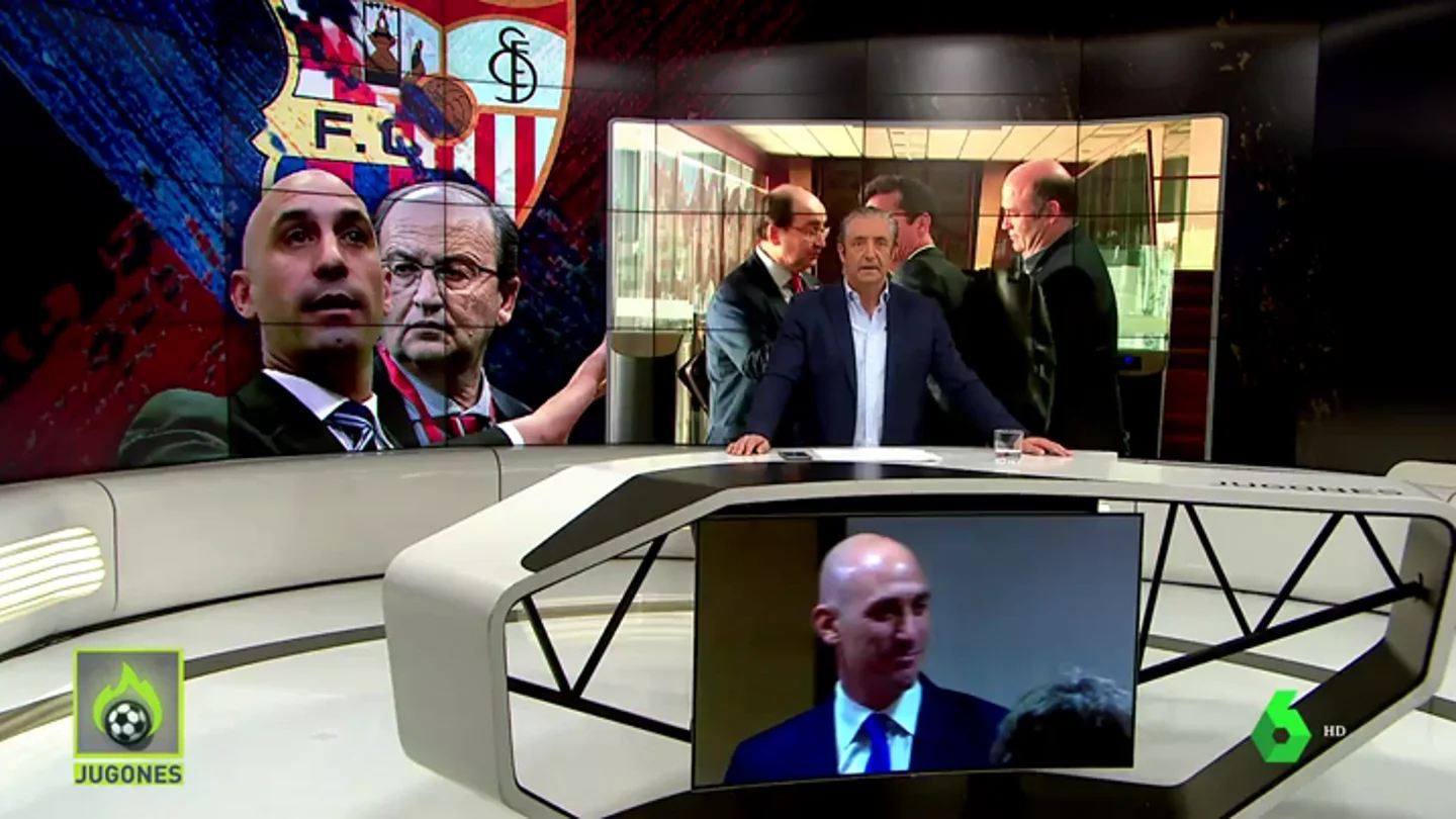 Luis Rubiales y Pepe Castro 'enzarzados' en la radio Luis Rubiales y Pepe Castro 'enzarzados' en la radio