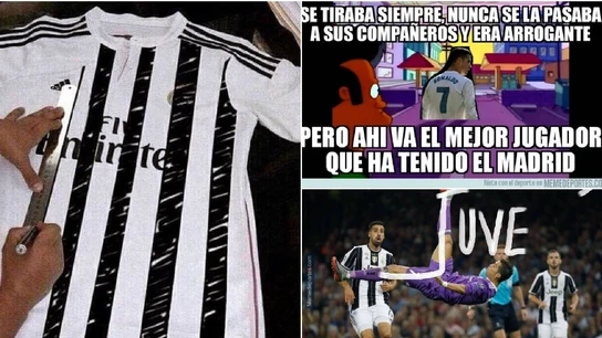Los memes del fichaje de Cristiano por la Juventus Los memes del fichaje de Cristiano por la Juventus