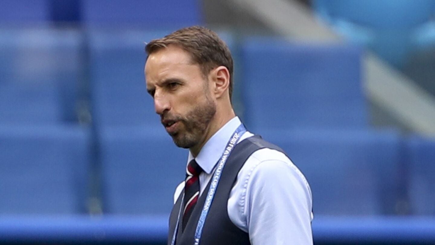Southgate durante un partido