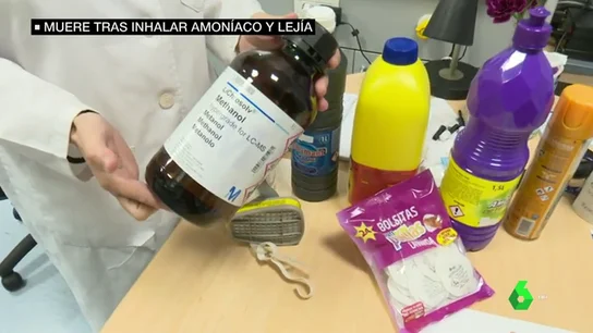 Muere una mujer intoxicada por amoniaco inhalado mientras limpiaba en su casa en Madrid Muere una mujer intoxicada por amoniaco inhalado mientras limpiaba en su casa en Madrid