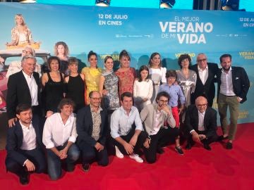 Premiere de El Mejor Verano de mi vida Premiere de El Mejor Verano de mi vida