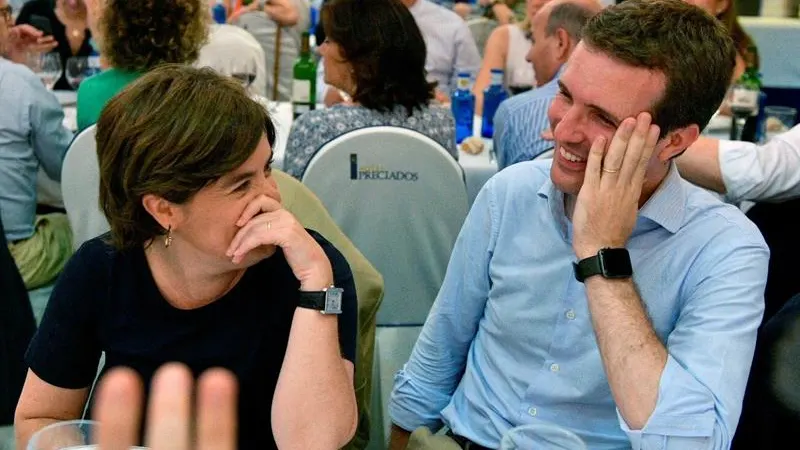  Soraya S&aacute;enz de Santamar&iacute;a y Pablo Casado
