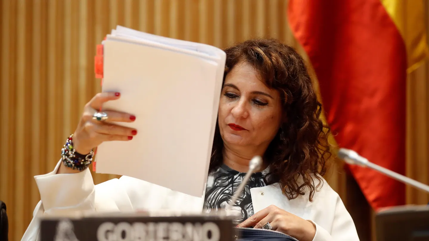 La ministra de Hacienda, María Jesús Montero La ministra de Hacienda, María Jesús Montero