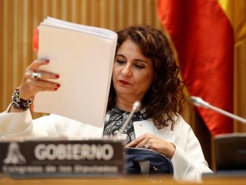 La ministra de Hacienda, María Jesús Montero La ministra de Hacienda, María Jesús Montero