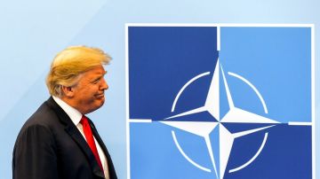 Donald Trump en la cumbre de jefes de estado de la OTAN