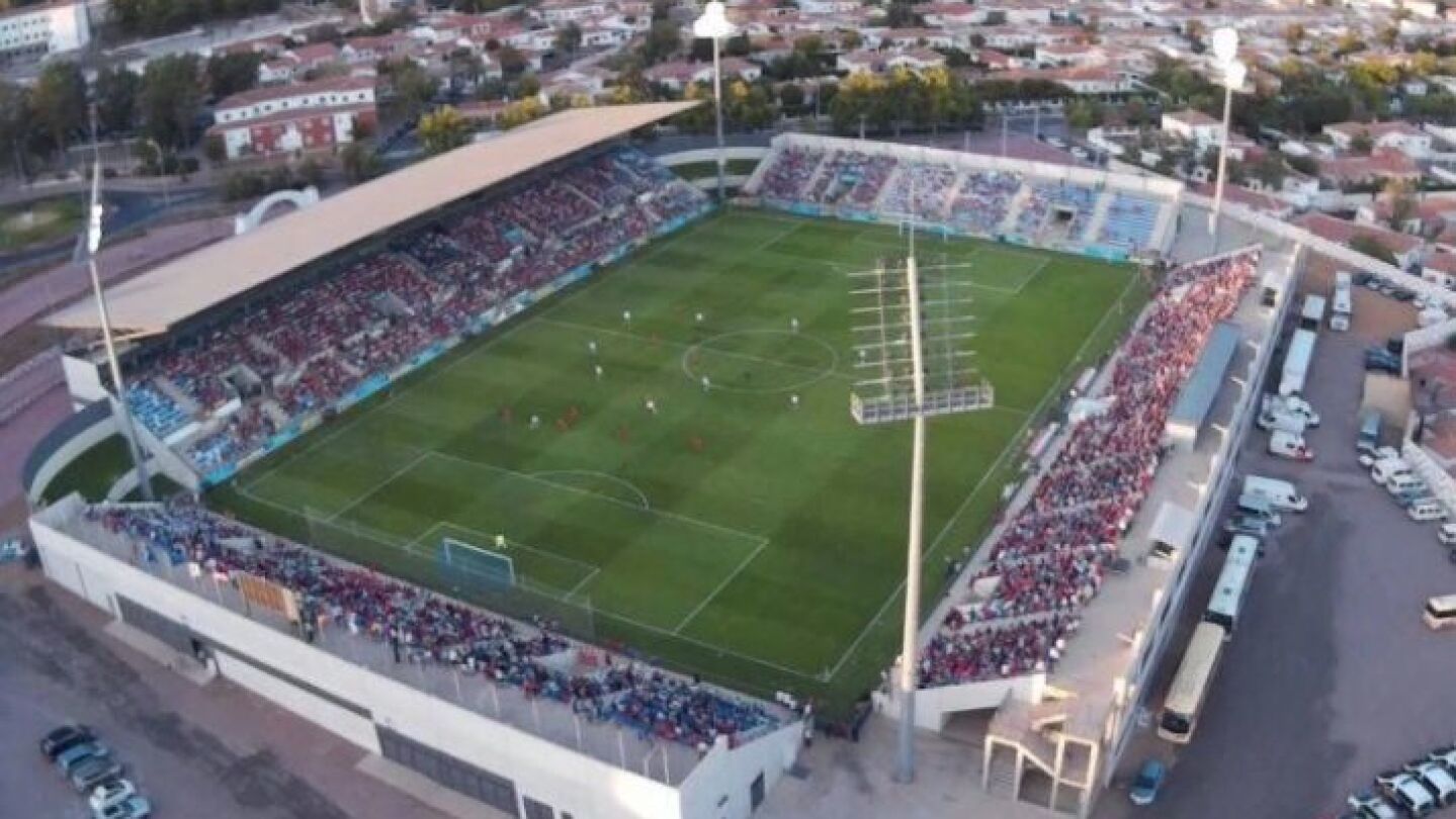 Campo de f&uacute;tbol de Puertollano