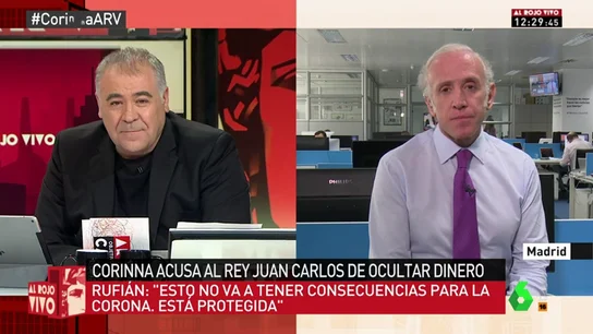 Eduardo Inda: "Creo que las cuentas del rey Juan Carlos en Suiza siguen vivas desde hace 40 años" Eduardo Inda: "Creo que las cuentas del rey Juan Carlos en Suiza siguen vivas desde hace 40 años"