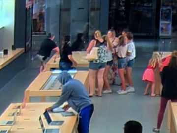 Robo exprés en una tienda Robo exprés en una tienda