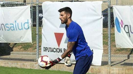 Álvaro Ratón, portero del Zaragoza Álvaro Ratón, portero del Zaragoza