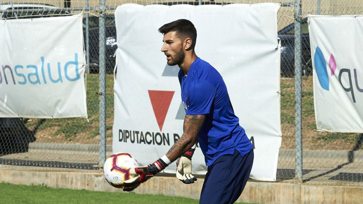 &Aacute;lvaro Rat&oacute;n, portero del Zaragoza