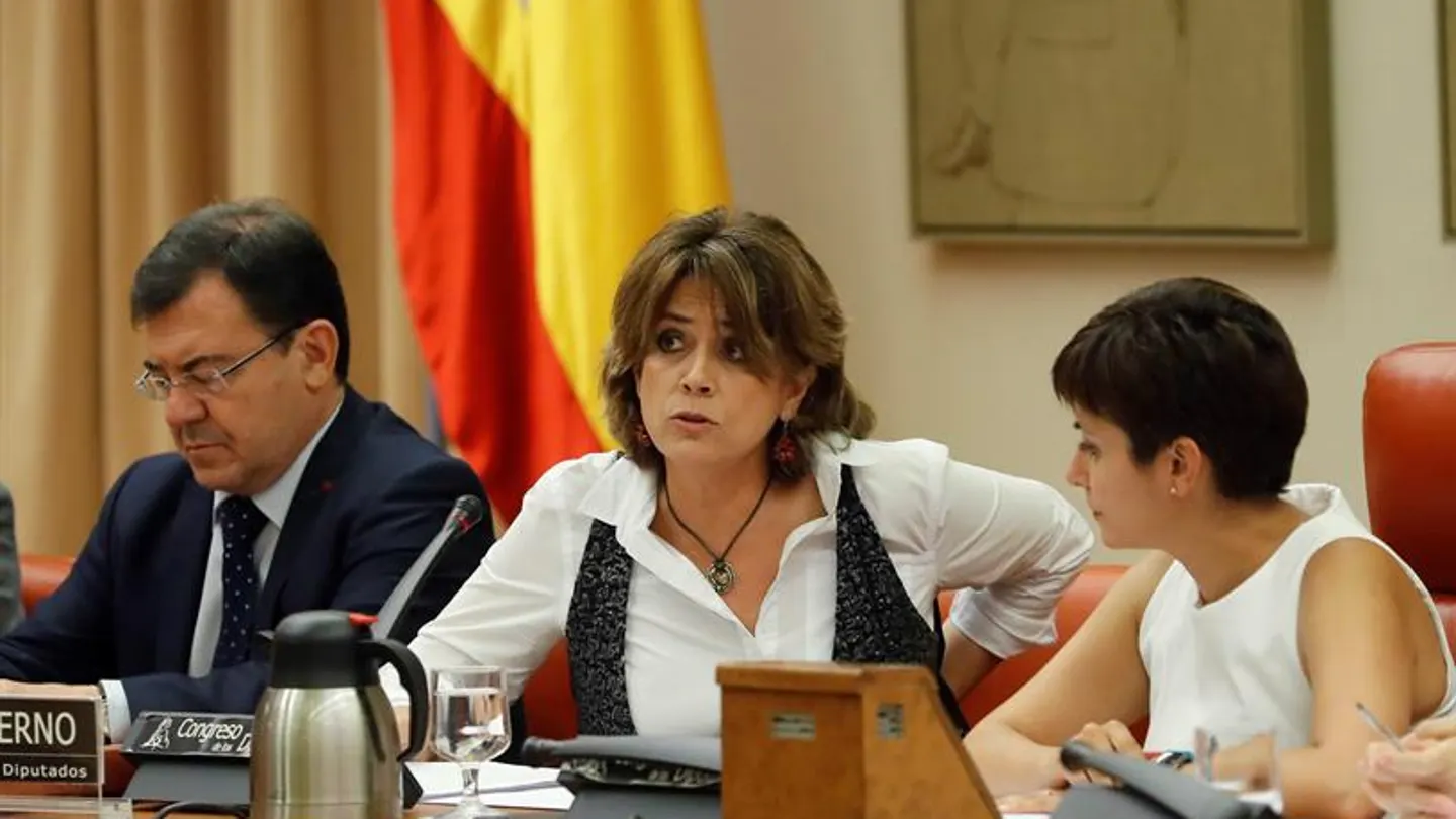 La ministra de Justicia, Dolores Delgado La ministra de Justicia, Dolores Delgado