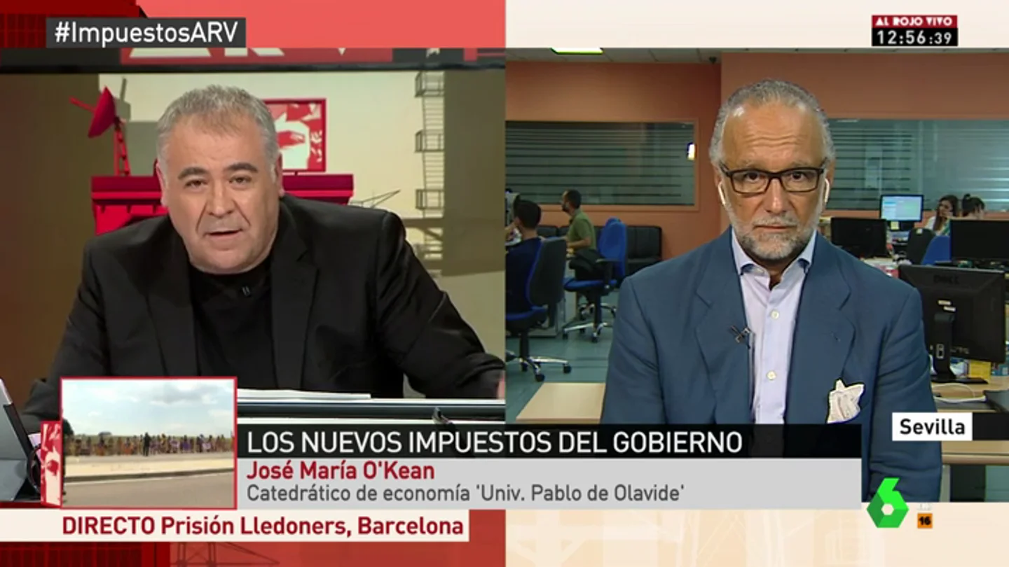 O’Kean: "Que las empresas paguen el 15% no me parece una tasa alta dado lo que pagamos todos" O’Kean: "Que las empresas paguen el 15% no me parece una tasa alta dado lo que pagamos todos"