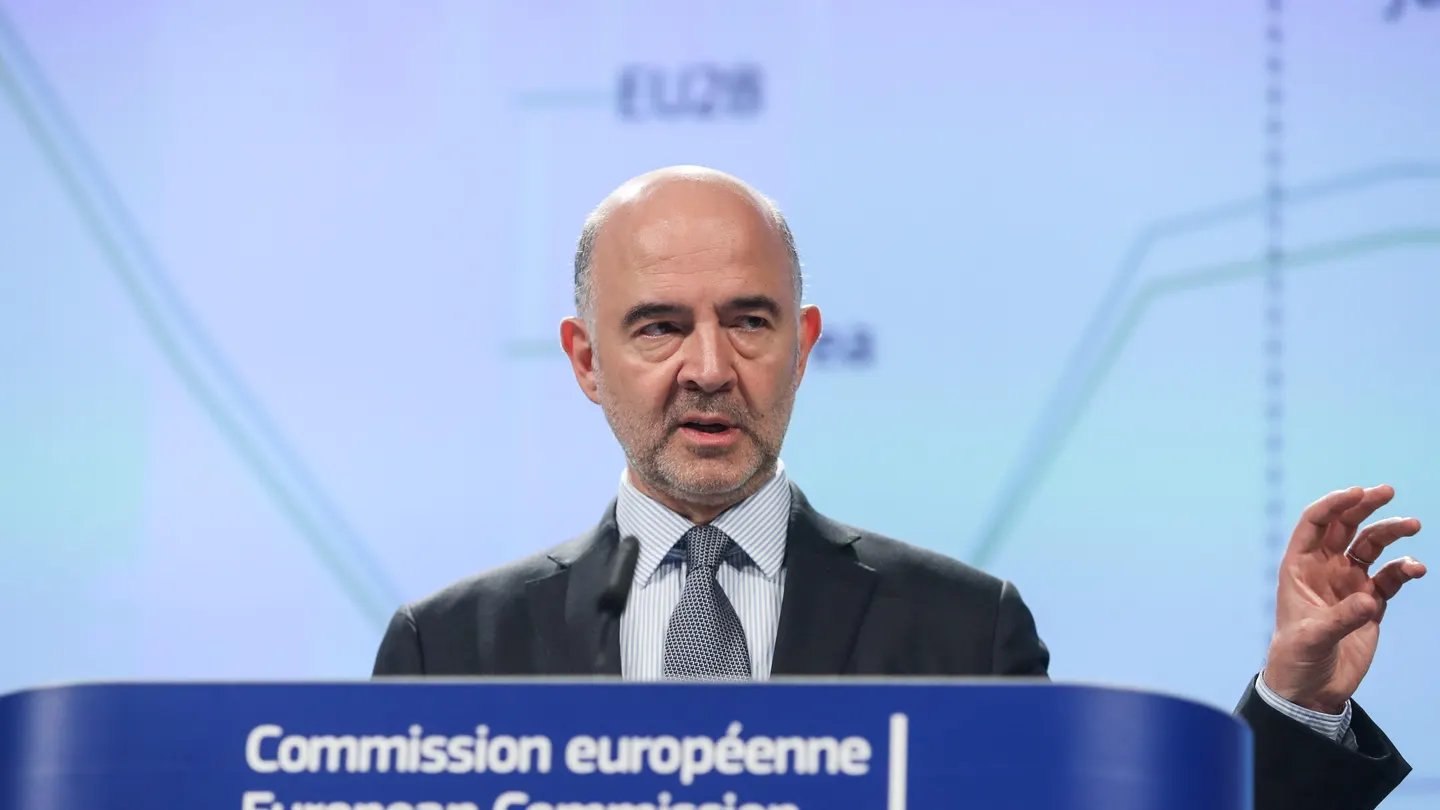 El comisario europeo de Asuntos Económicos, Pierre Moscovici El comisario europeo de Asuntos Económicos, Pierre Moscovici