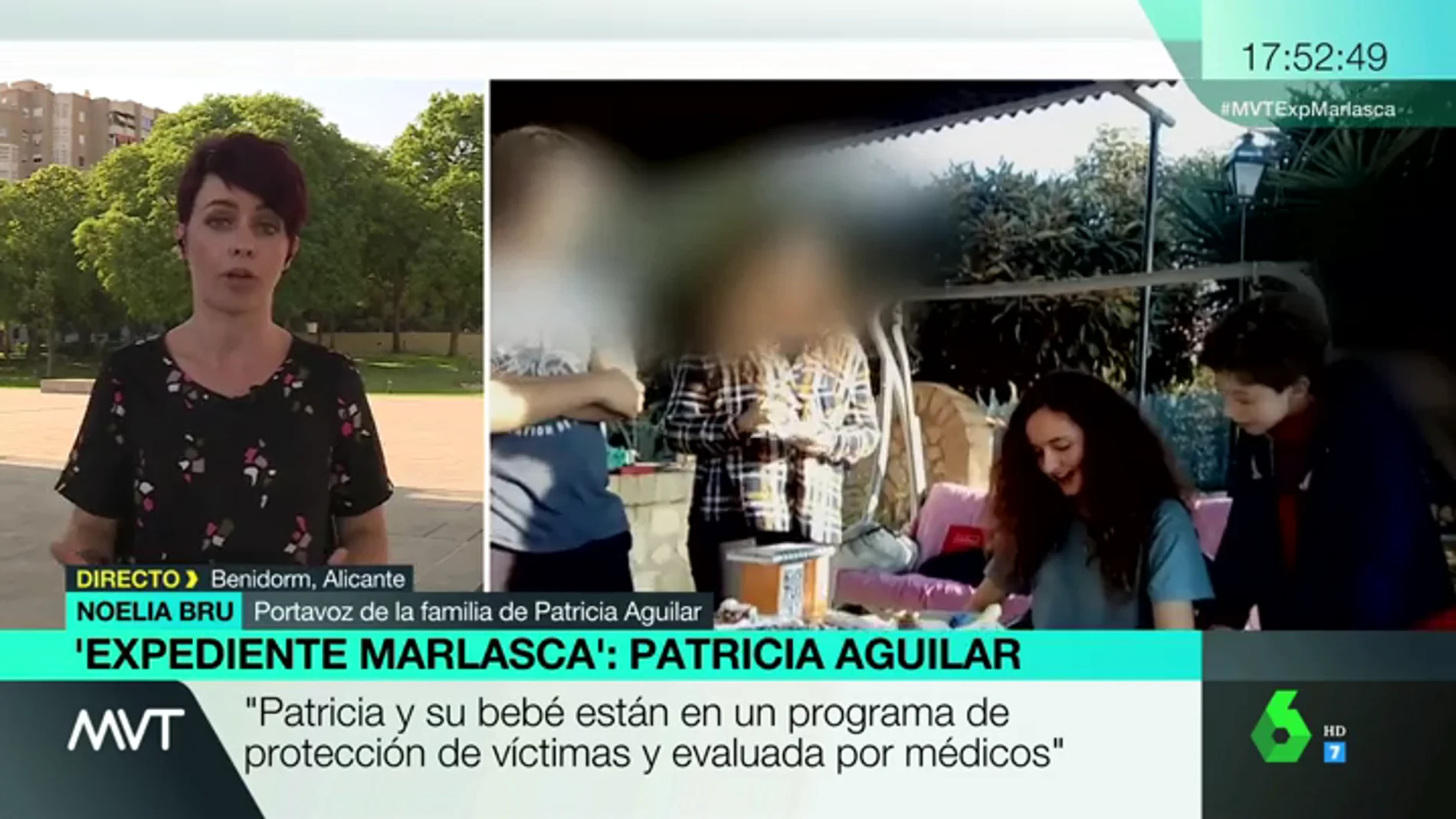 Habla la prima de Patricia Aguilar, captada por Gnosis: "Ella y su bebé están en una situación de desnutrición crónica"