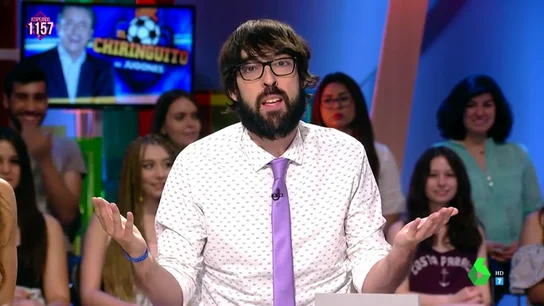 El análisis de Quique Peinado a "la epístola de Cristiano a los chiringuitenses": "Se acordaba del nombre de todos los de El Chiringuito" El análisis de Quique Peinado a "la epístola de Cristiano a los chiringuitenses": "Se acordaba del nombre de todos los de El Chiringuito"