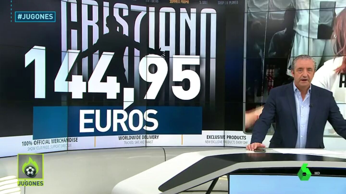&iexcl;No quedan m&aacute;s camisetas de Cristiano!