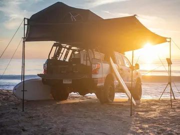 Nissan Titan XD Surfcamp: una pick-up para viajar con la casa a cuestas Nissan Titan XD Surfcamp: una pick-up para viajar con la casa a cuestas