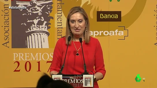 Ana Pastor destacó por su monólogo en los premios APP: "Si habla menos de diez minutos, no era Rivera, era un doble" Ana Pastor destacó por su monólogo en los premios APP: "Si habla menos de diez minutos, no era Rivera, era un doble"