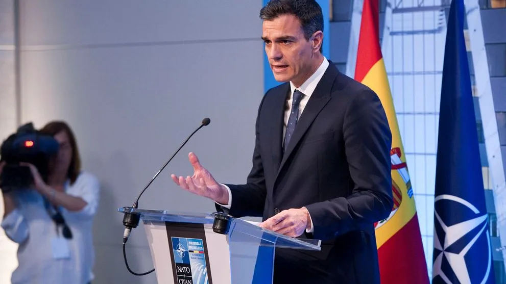 El jefe del Gobierno español, Pedro Sánchez, 